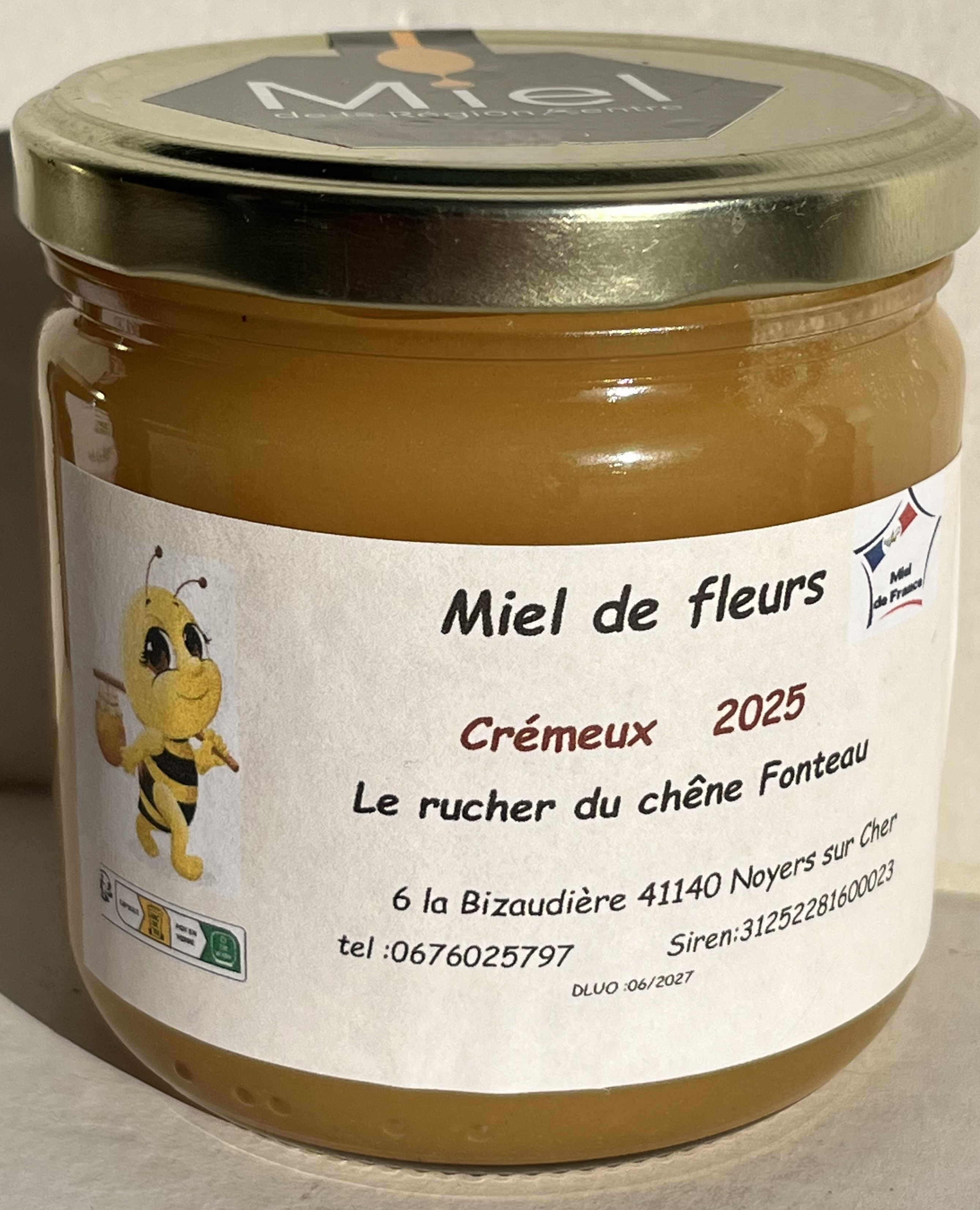 Miel Crémeux (250g)