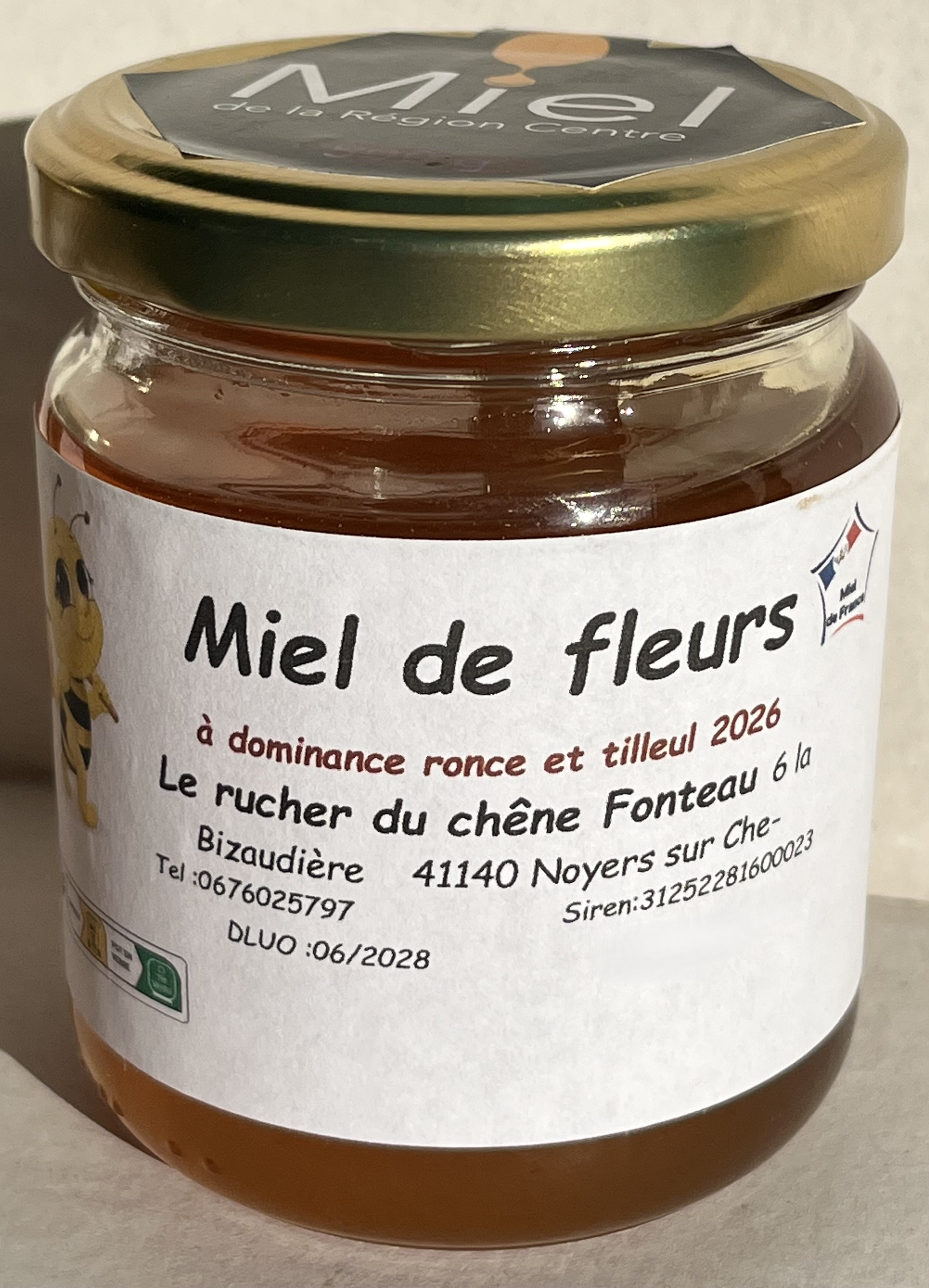 Miel de Ronce et Tilleul (500g)